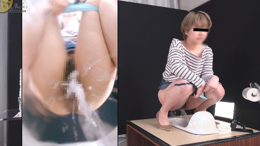 ギネス級！2リットル近い膀胱ポテンシャルを持つ女の爆尿を見よ