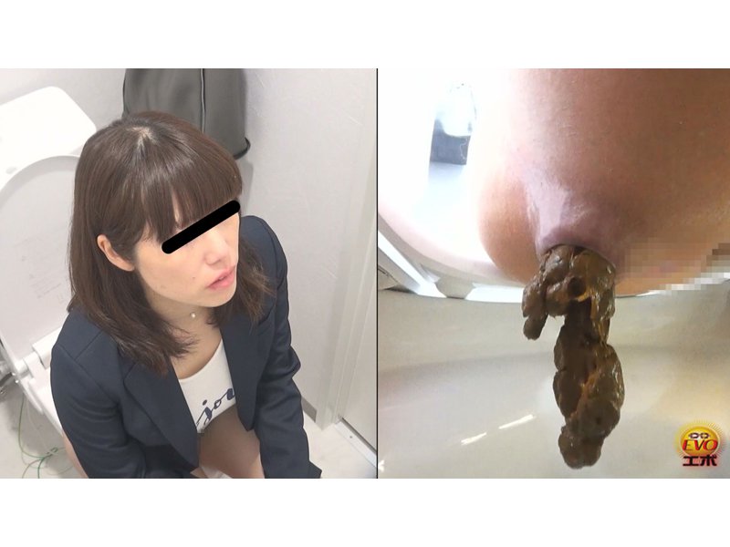 【快便！】女子なのに糞の量が多くて、便器にドッサリ溜まる瞬間